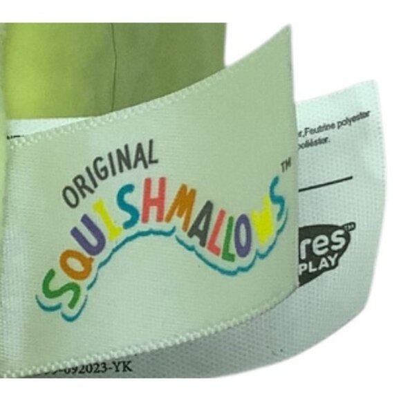 Squishmallows Goldine Easter Basket Yellow Bunny Rabbit with Egg Halloween 12" - Picture 4 of 5